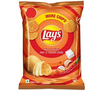 Lays West Indies Hot ‘n’ Sweet Chilli – 24g (Potato Chips)