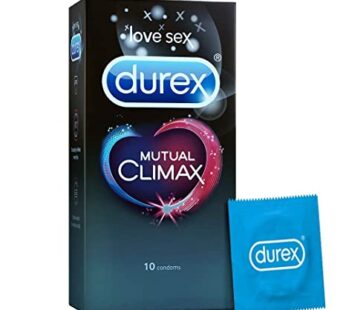 Durex Mutual Climax Condoms for Men & Women – 10 Count