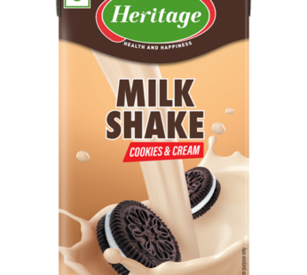Heritage Cookie and Cream Milkshake